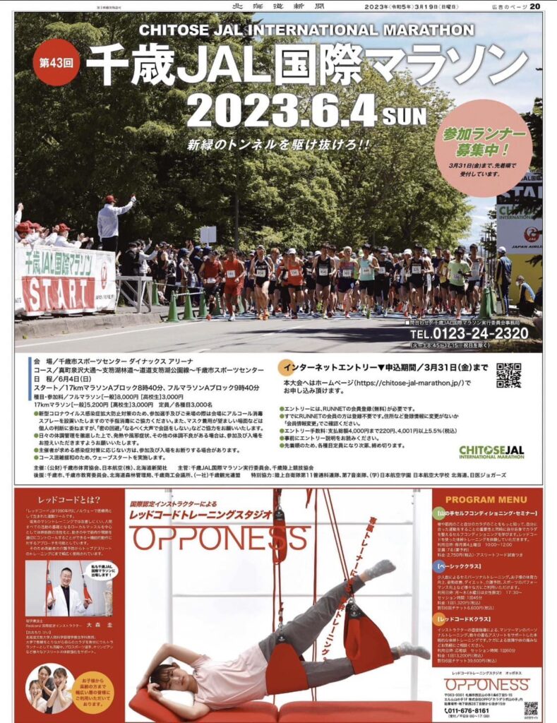 北海道新聞広告